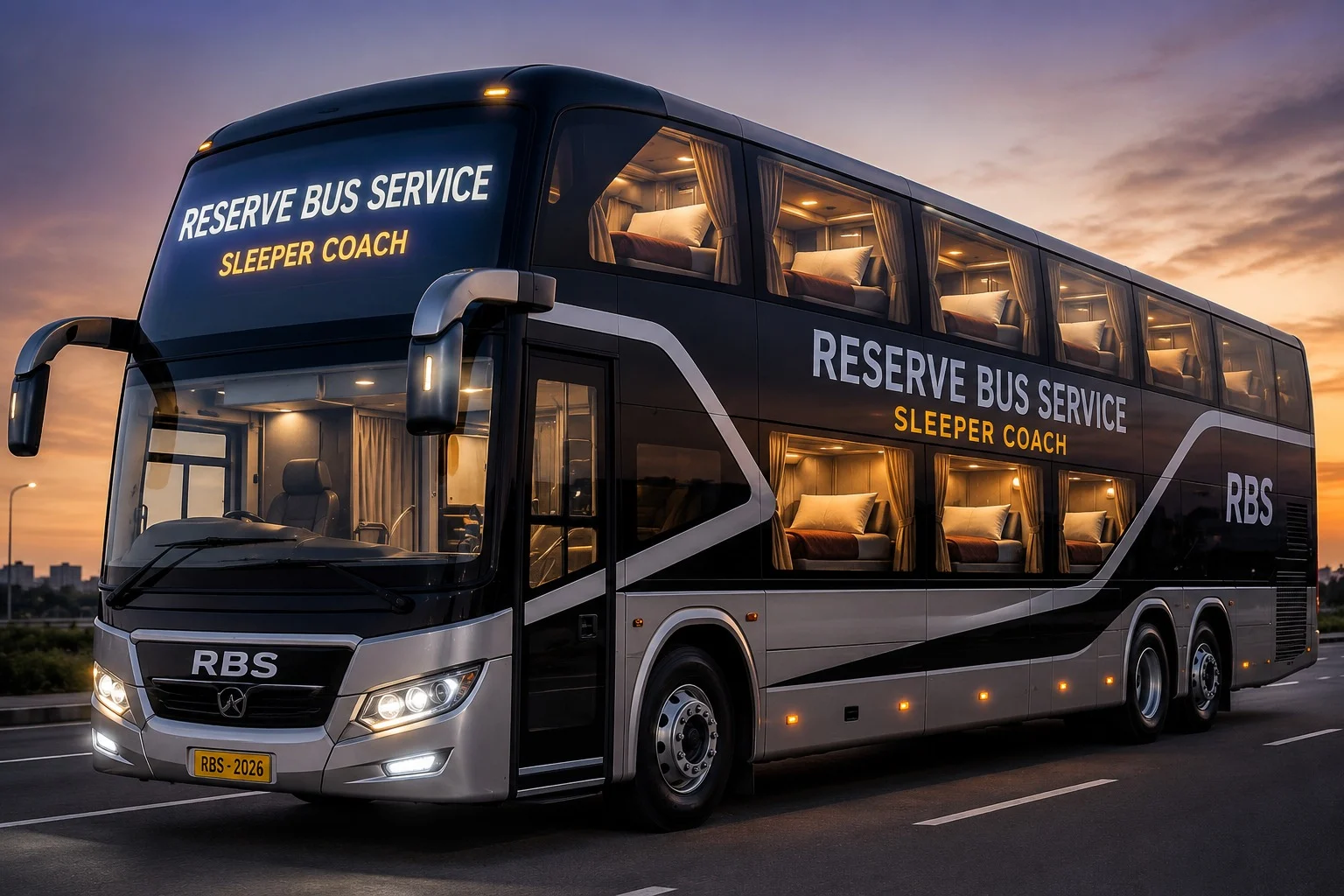 Sleeper Coach 30 to 36 Beds